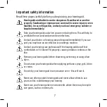 Предварительный просмотр 7 страницы Coselgi Effect E-FA User Instructions