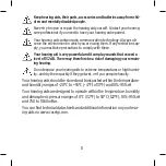 Предварительный просмотр 8 страницы Coselgi Effect E-FA User Instructions