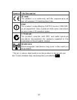 Предварительный просмотр 37 страницы Coselgi melodia CMe 10-M User Instructions