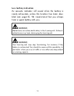 Предварительный просмотр 11 страницы Coselgi MELODIA CMe10-BT User Instructions
