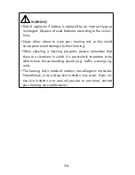 Предварительный просмотр 30 страницы Coselgi MELODIA CMe10-BT User Instructions