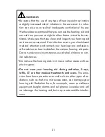 Предварительный просмотр 31 страницы Coselgi MELODIA CMe10-BT User Instructions