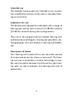 Предварительный просмотр 6 страницы Coselgi Melodia CMe10-BTE User Instructions