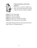 Preview for 17 page of Coselgi Melodia CMe10-BTE User Instructions