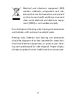 Предварительный просмотр 37 страницы Coselgi Melodia CMe10-BTE User Instructions