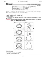 Предварительный просмотр 52 страницы Cosen AH-250H Instruction Manual