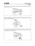 Предварительный просмотр 9 страницы Cosen C-325NC Instruction Manual