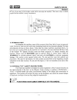 Предварительный просмотр 13 страницы Cosen C-325NC Instruction Manual