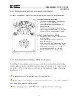 Предварительный просмотр 43 страницы Cosen C-325NC Instruction Manual