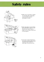 Preview for 3 page of Cosen SH-710LDM Instruction Manual