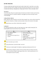 Preview for 37 page of Cosen SH-710LDM Instruction Manual