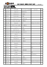 Preview for 106 page of Cosen SH-710LDM Instruction Manual