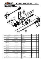 Preview for 115 page of Cosen SH-710LDM Instruction Manual