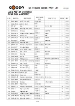 Preview for 124 page of Cosen SH-710LDM Instruction Manual