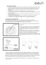 Preview for 2 page of Cosi fires Cosicement User Instruction