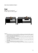 Preview for 25 page of Cosi 5980900 User And Installation Instructions Manual