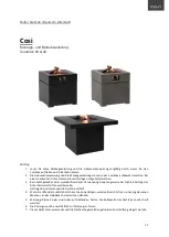 Preview for 17 page of Cosi Cosibrixx 60 User And Installation Instructions Manual