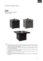 Preview for 25 page of Cosi Cosibrixx 60 User And Installation Instructions Manual