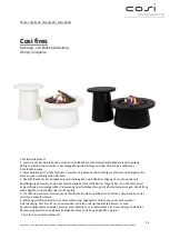 Preview for 15 page of Cosi Cosiglobe User And Installation Instructions Manual