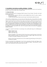 Preview for 10 page of Cosi Cosilines 69 User And Installation Instructions Manual