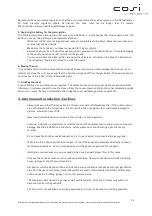 Preview for 12 page of Cosi Cosilines 69 User And Installation Instructions Manual