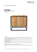 Preview for 24 page of Cosi Cosiloft divider User And Installation Instructions Manual