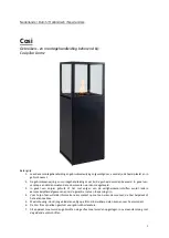 Cosi Cosipillar Dome User And Installation Instructions Manual preview