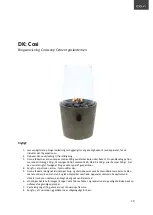 Preview for 19 page of Cosi Cosiscoop Cement User Instruction