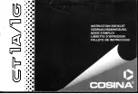 Preview for 2 page of Cosina CT1A Instruction Booklet