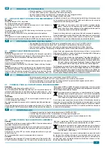 Preview for 7 page of Cosmetal H2OMY F Installation, Use And Maintenance Handbook