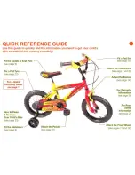 Preview for 2 page of Cosmic Universal Kids Bike Manual