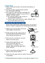 Preview for 4 page of Cosmo Bio Touch Burner APT 3 Instructions Manual