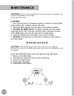 Предварительный просмотр 11 страницы Cosmo 668ICS 750 User Manual