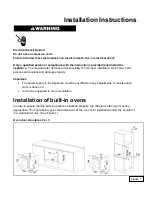 Предварительный просмотр 8 страницы Cosmo C51EIX User'S Manual & Installation Instructions