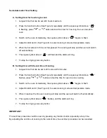 Предварительный просмотр 16 страницы Cosmo C51EIX User'S Manual & Installation Instructions