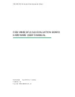 Cosmo CEB-V850ES/FJ3 Hardware User Manual предпросмотр