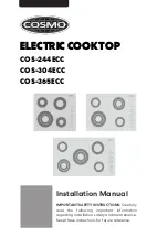 Предварительный просмотр 1 страницы Cosmo COS-244ECC Installation Manual