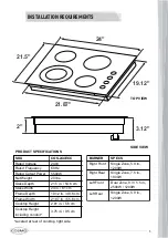 Предварительный просмотр 6 страницы Cosmo COS-244ECC Installation Manual