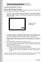 Предварительный просмотр 11 страницы Cosmo COS-244ECC Installation Manual