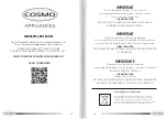 Preview for 15 page of Cosmo COS-3019ORM2SS Installation Manual