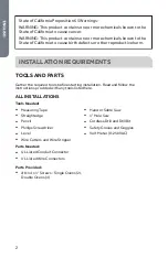 Preview for 4 page of Cosmo COS-30EDWC Installation Instructions Manual