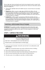 Preview for 10 page of Cosmo COS-30EDWC Installation Instructions Manual