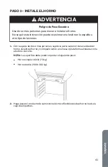 Preview for 43 page of Cosmo COS-30EDWC Installation Instructions Manual