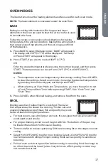 Предварительный просмотр 19 страницы Cosmo COS-30ESWC User Manual