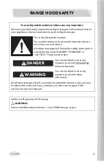 Предварительный просмотр 5 страницы Cosmo COS-30IRHP Installation Instructions And Use & Care Manual