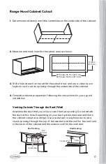 Предварительный просмотр 19 страницы Cosmo COS-30IRHP Installation Instructions And Use & Care Manual