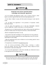 Предварительный просмотр 4 страницы Cosmo COS-58AFAKSS User Manual