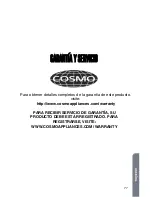 Предварительный просмотр 79 страницы Cosmo cos-965ag User Manual