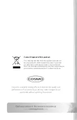 Предварительный просмотр 11 страницы Cosmo COS-BIM22SSB User Manual