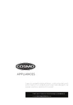 Preview for 25 page of Cosmo COS-C51EIX Installation Manual & User Manual